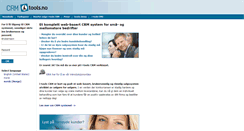 Desktop Screenshot of crm.i-tools.no