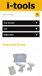 Mobile Screenshot of i-tools.co.nz
